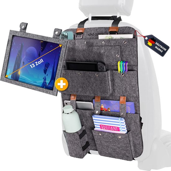 Autokofferbakorganizer Voor Kuga III 2019 2020 2021 2022 2023A, Hangende Organizer Voor De Achterbank, Opvouwbare Opbergtas Voor In De Auto