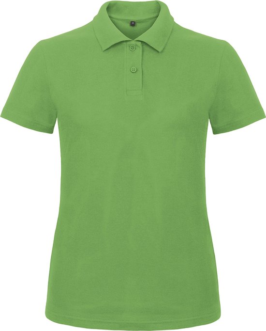 Polo Femme ID.001 Vert marque B&C taille M
