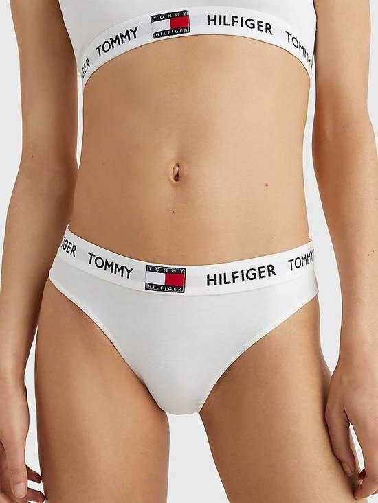 Tommy Hilfiger dames Tommy 85 bikini slip (1-pack) - wit - Maat: XL |  bol.com