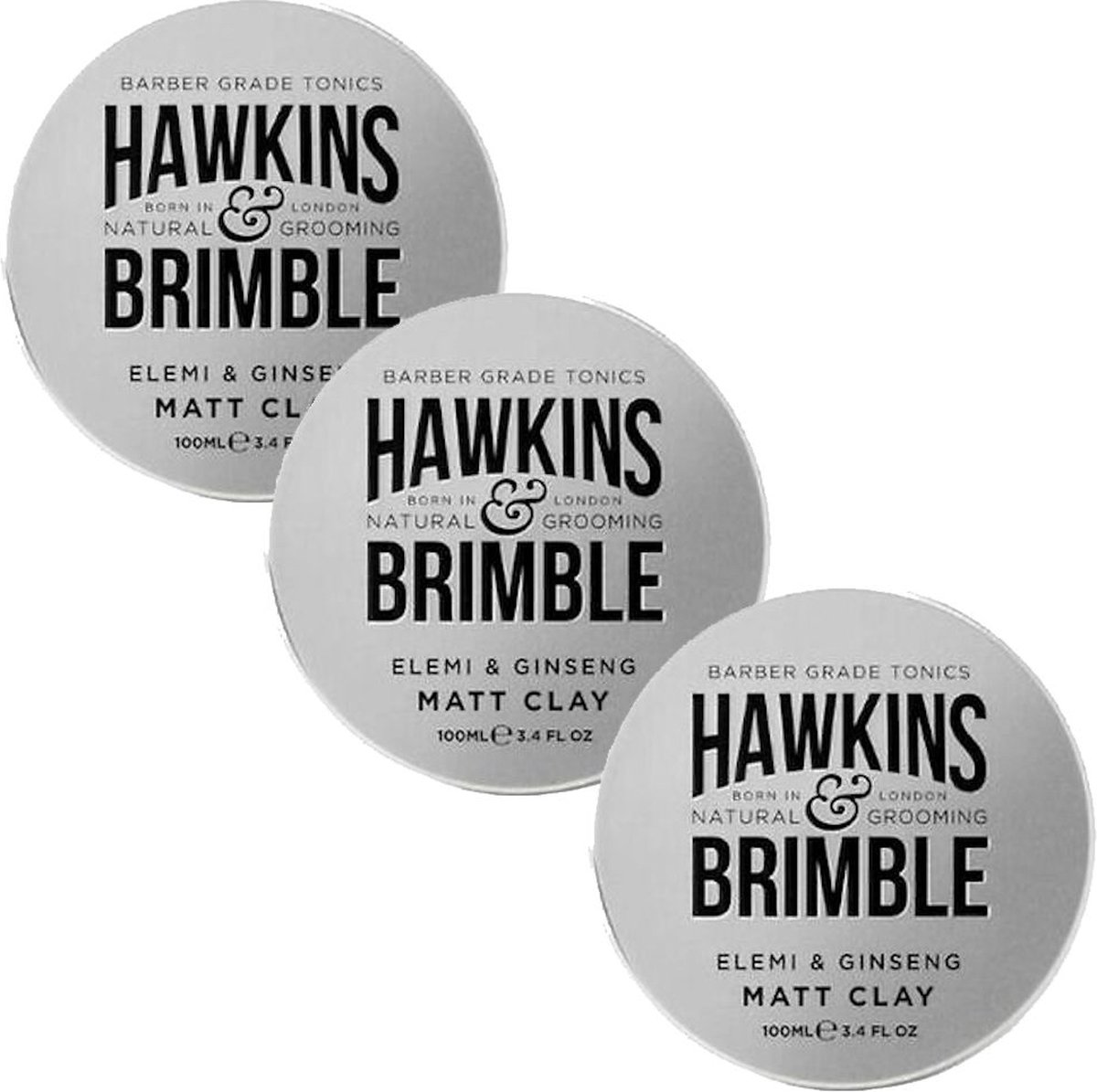 HAWKINS & BRIMBLE - Matt Clay - 3 Pak - Hawkins & Brimble