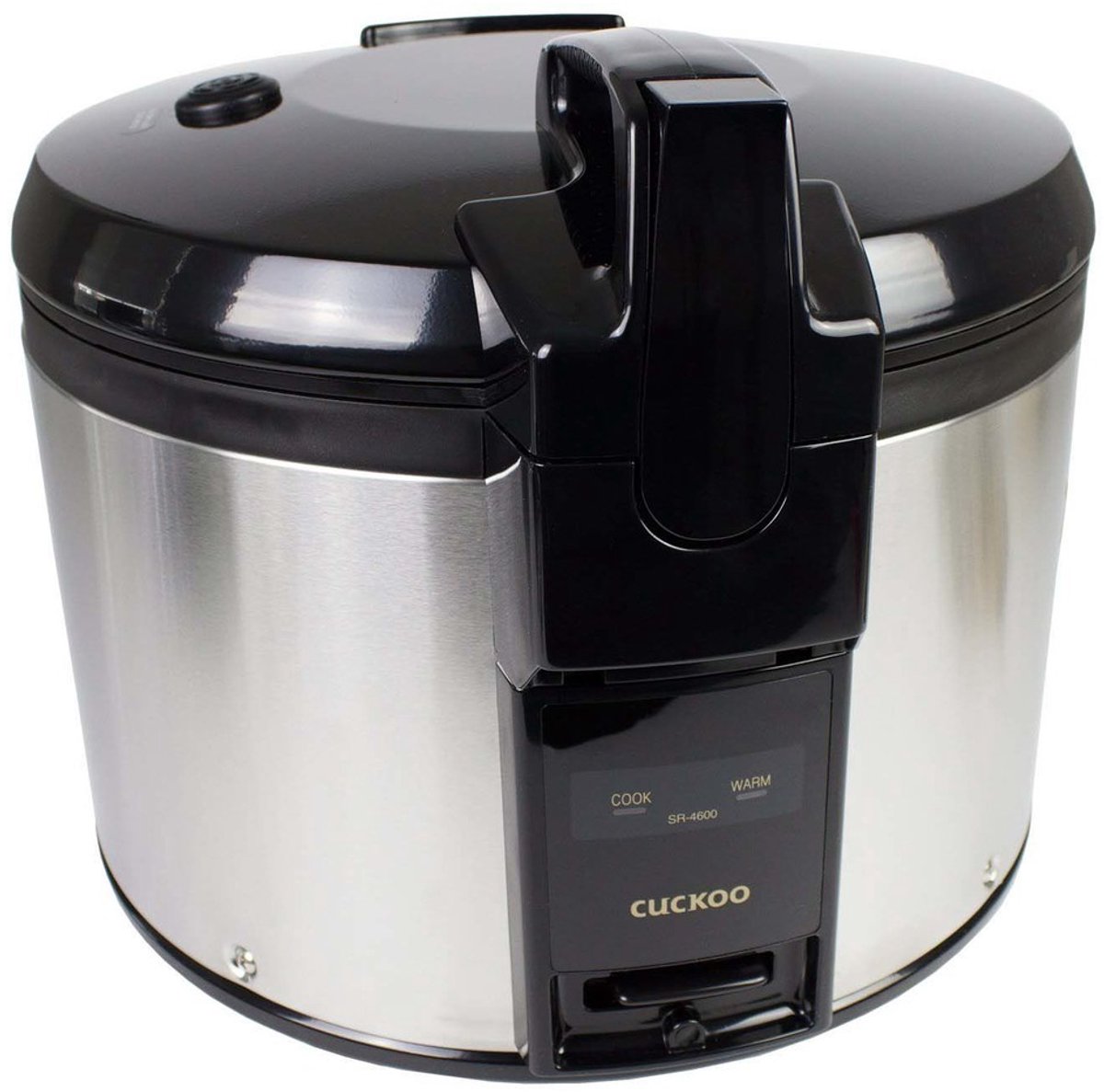Cuckoo SR-4600 Gastro Rijstkoker RVS, Zwart