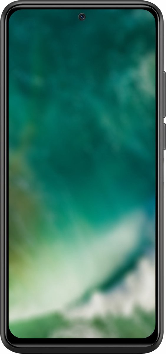 XQISIT Siliconen Backcover voor Samsung Galaxy S22 - Zwart