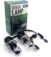 XEOD Xenon Vervangingslampen - H4 8000K Bi-Xenon lampen – Auto Verlichting Lamp – Dimlicht en Grootlicht - 2 stuks  – 35W – 12V