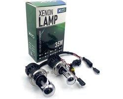 XEOD Xenon Vervangingslampen - H4 8000K Bi-Xenon lampen – Auto Verlichting Lamp – Dimlicht en Grootlicht - 2 stuks – 35W – 12V