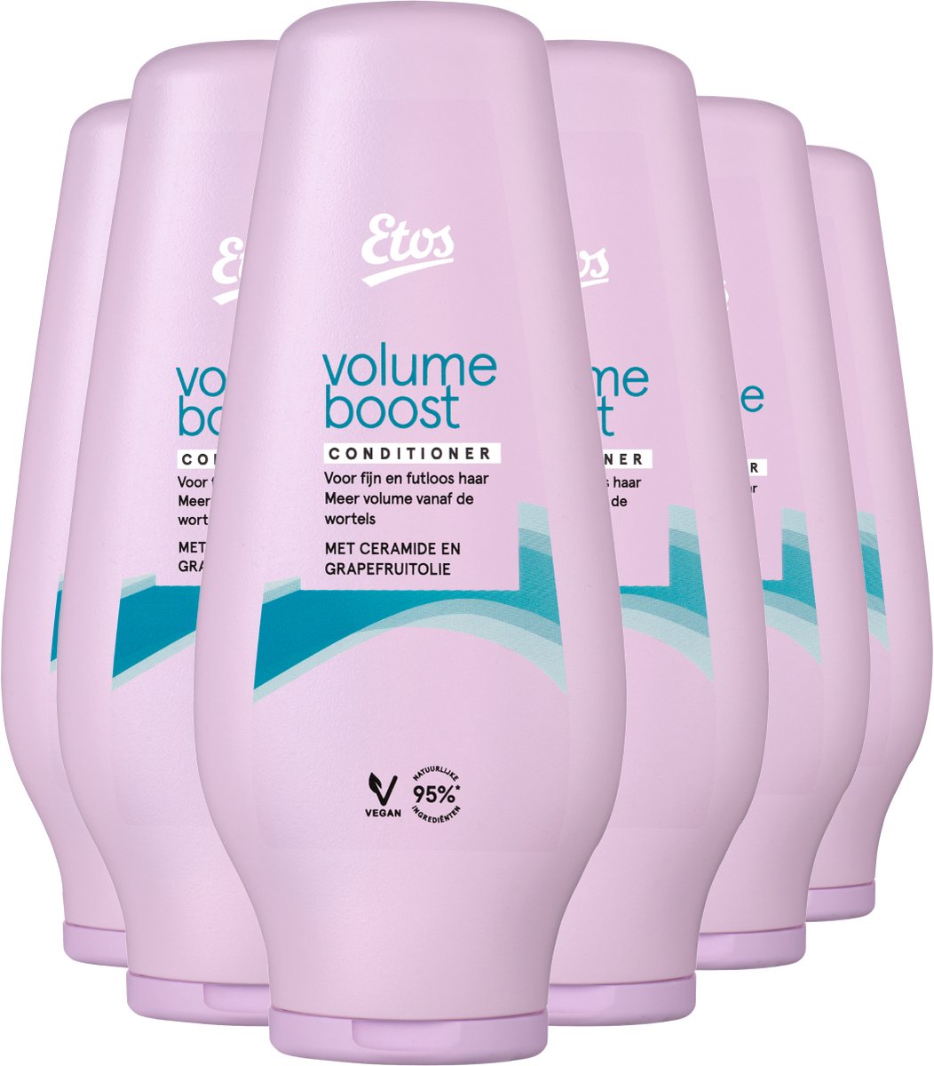 Etos Conditioner voordeelverpakking - Volume Boost - 6 x 250ML