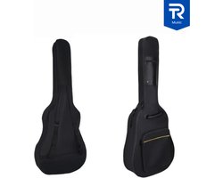 Luxe Gitaartas Voor Klassieke Of Spaanse Gitaar - Waterafstotend - Gitaar Rugzak - Gitaarhoes - 39 inches - 100 tot 105 cm - Zwart