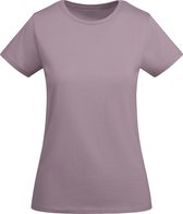 Lavendel 2 pack dames t-shirts BIO katoen Model Breda merk Roly maat XXL