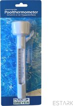 ESTARK® Drijvende Staaf Thermometer voor zwembad of vijver Zwembad Thermometer - Waterthermometer - Drijvend - Water Thermometer - Jacuzzi - Zwembadthermometer