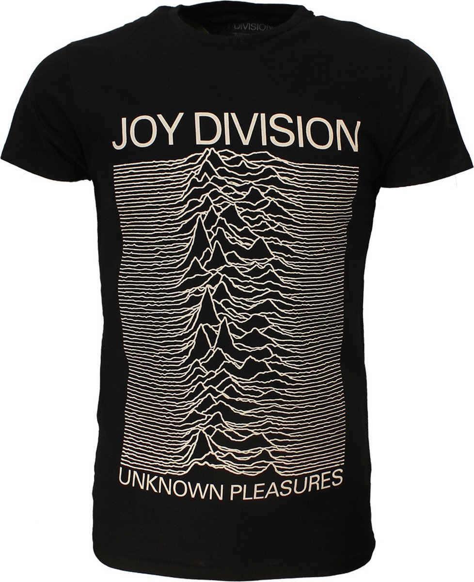 Joy Division Unknown Pleasures Band T-Shirt - Officiële Merchandise - S