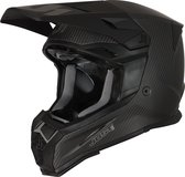 Just1 Helmet J-22 Solid Exposed Carbon Matt Casque de motocross S