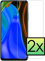 Screenprotector Geschikt voor Redmi Note 10 5G Screenprotector Tempered Glass Gehard Glas Beschermglas - 2x