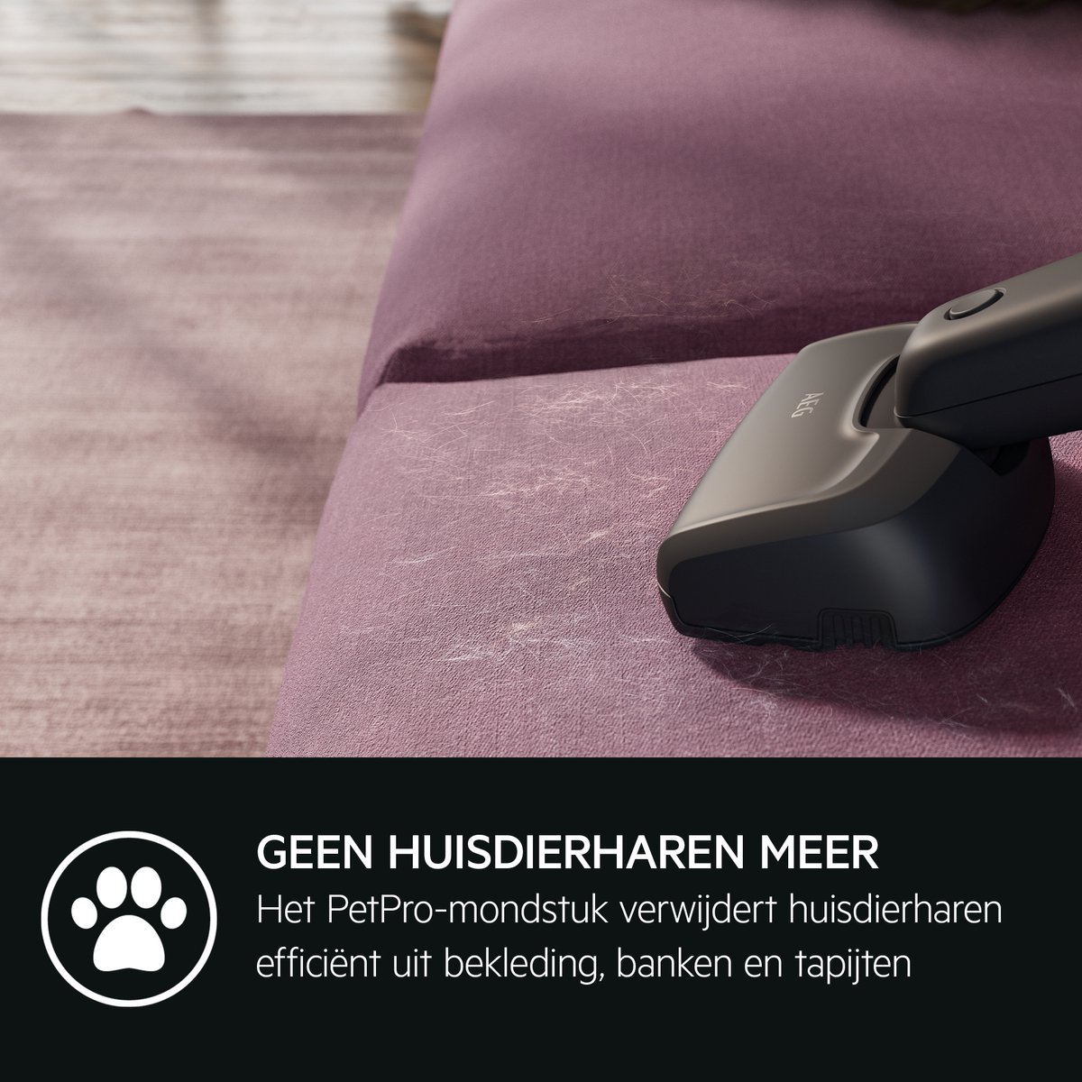 AEG AS52AB18BN Animal 5000 - Steelstofzuiger draadloos - Zonder zak - Dierenhaar — afbeelding 4