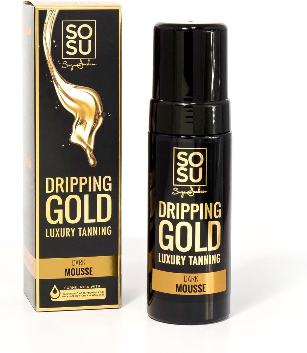 Sosu by SJ - Dripping Gold Luxury Tanning Mousse - Medium - Zelfbruiner mousse