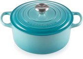 Le Creuset Signature Braadpan - Ø 28cm Caribbean Teal