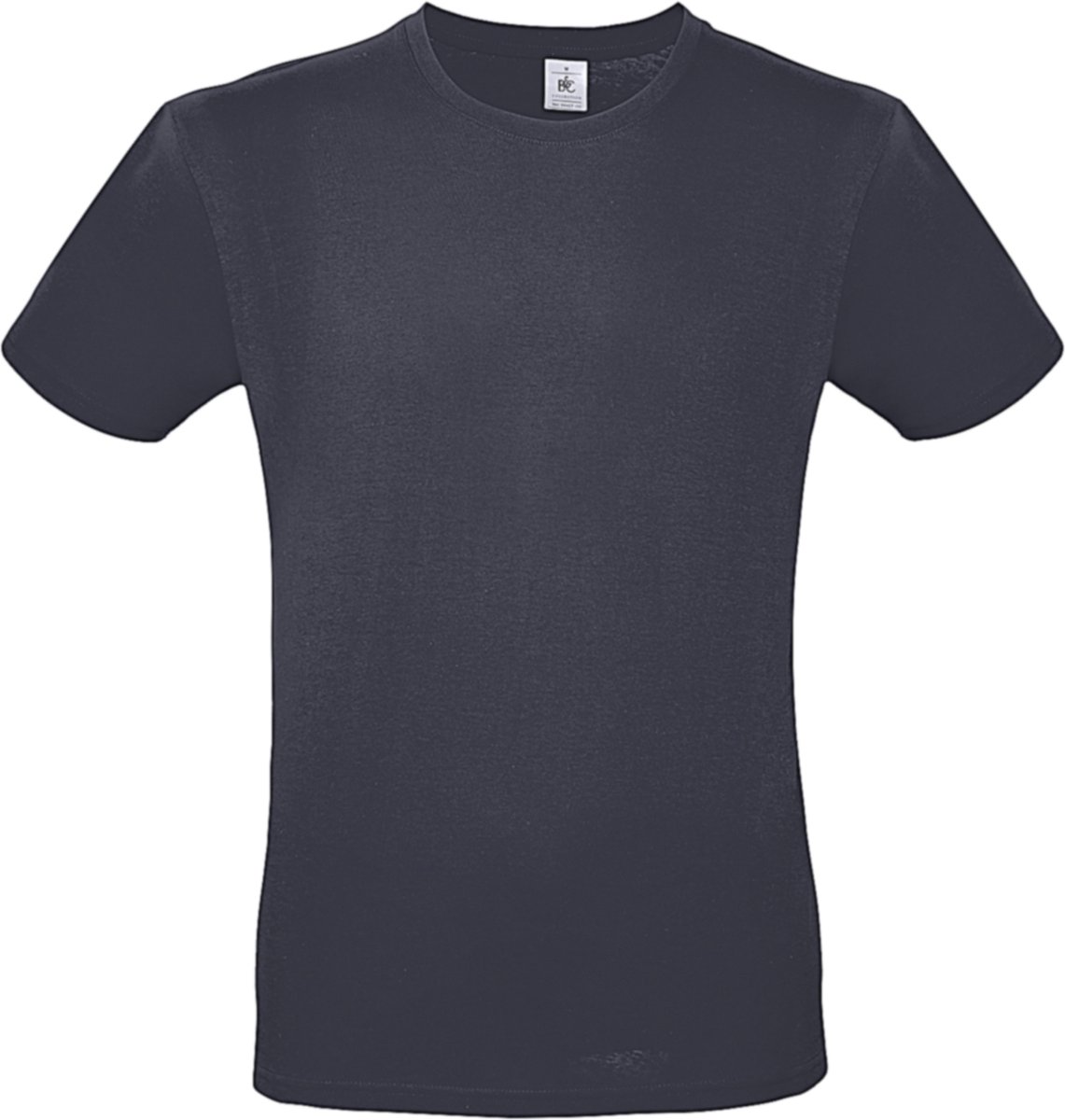 Classic E150 T-shirt B&C Collectie Navy Blue Maat M