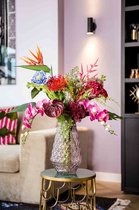 Zijden bloemen boeket "Tropical Dreams" | 70 cm | Prachtige felle tinten | Met oog voor detail