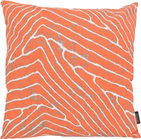 Sierkussen Abstracto Oranje | 45 x 45 cm | Katoen/Polyester