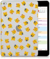 Hippe Hoes geschikt voor Apple iPad Mini 4 | Mini 5 (2019) Katten Emojis