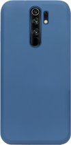 ADEL Premium Siliconen Back Cover Softcase Hoesje voor Xiaomi Redmi 9 - Blauw
