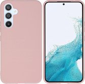 iMoshion Hoesje Geschikt voor Samsung Galaxy A54 (5G) Hoesje Siliconen - iMoshion Color Backcover - roze
