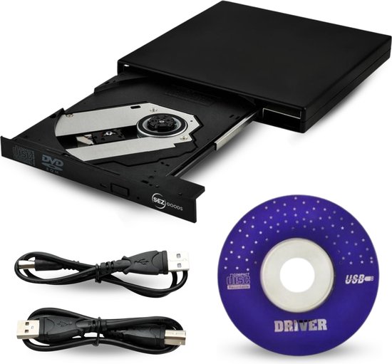 Sez Goods Lecteur CD universel pour ordinateur portable - Lecteur CD  portable -... | bol