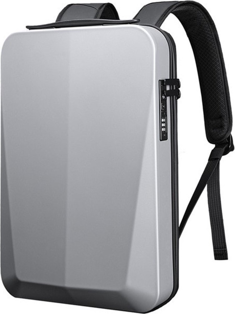 Bange Waterdichte - Hardcover - Laptop - rugzak - Unisex Zilver