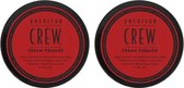 Pommade crème American Crew - Brillantine légère - 2 x 85 gr