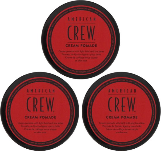 Foto: American crew cream pomade light hold 3x