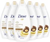 Dove Douchegel Nourishing Care & Oil - Voordeelverpakking 6 x 500 ml