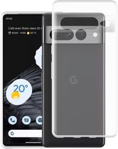 Google Pixel 7 Pro TPU Case hoesje - Just in Case - Effen Transparant - TPU (Zacht)