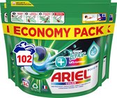 Ariel PODS+ - Capsules de détergent liquide - +Touch de Lenor Unstoppables - Couleur - Pack économique 3 x 34 lavages