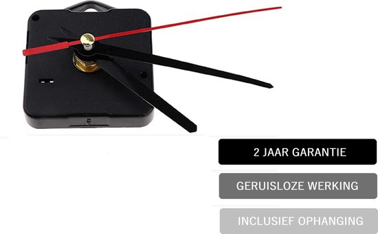 Quartz uurwerk - los uurwerk - UNIVERSEEL - inclusief wijzers en