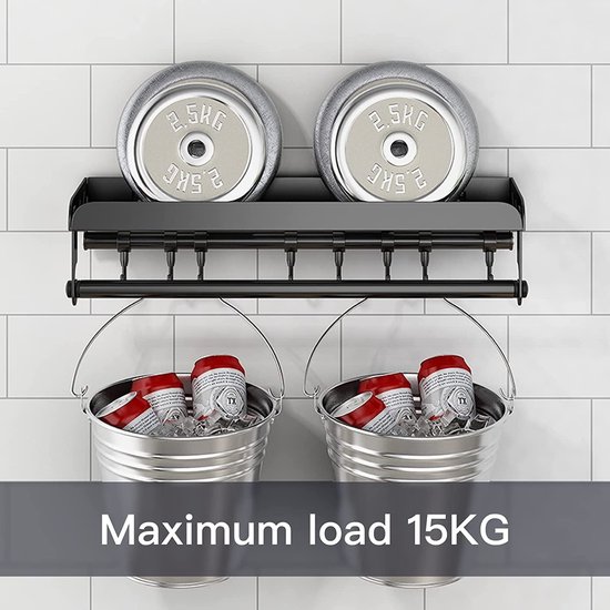 Kruidenrekjes voor aan de muur | White Organisatie voor Kabinet,Kruidenplank voor kast, aanrecht, voorraadkast, kast of deur, keukenopslag, eenvoudige installatie