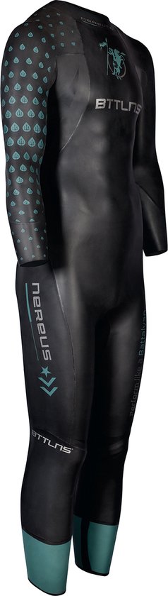 BTTLNS wetsuit - zwempak - triathlon zwempak - openwater wetsuit - wetsuit lange mouw heren - Nereus 1.0 - 2XL