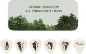 Fender - George Harrison - All Things Must Pass - boîte de rangement avec 6 médiators moyens
