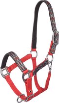 MHS Halster Fashion Pony Rood Zwart