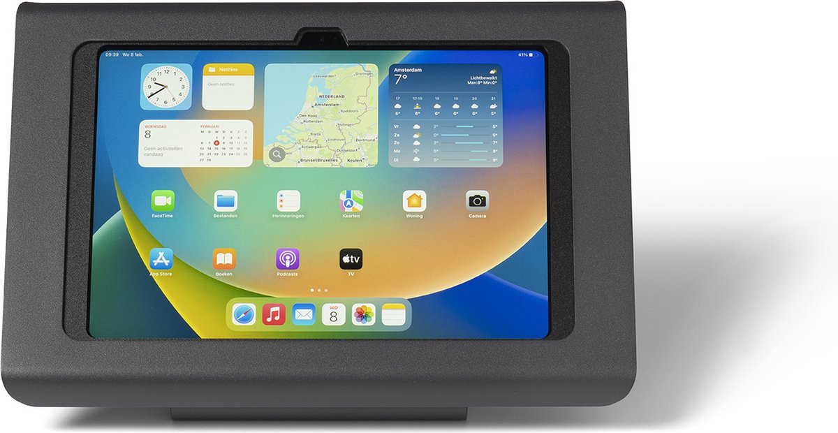 Tabdoq iPad stand tafelstandaard voor iPad 10 (2022) 10.9-inch, zwart