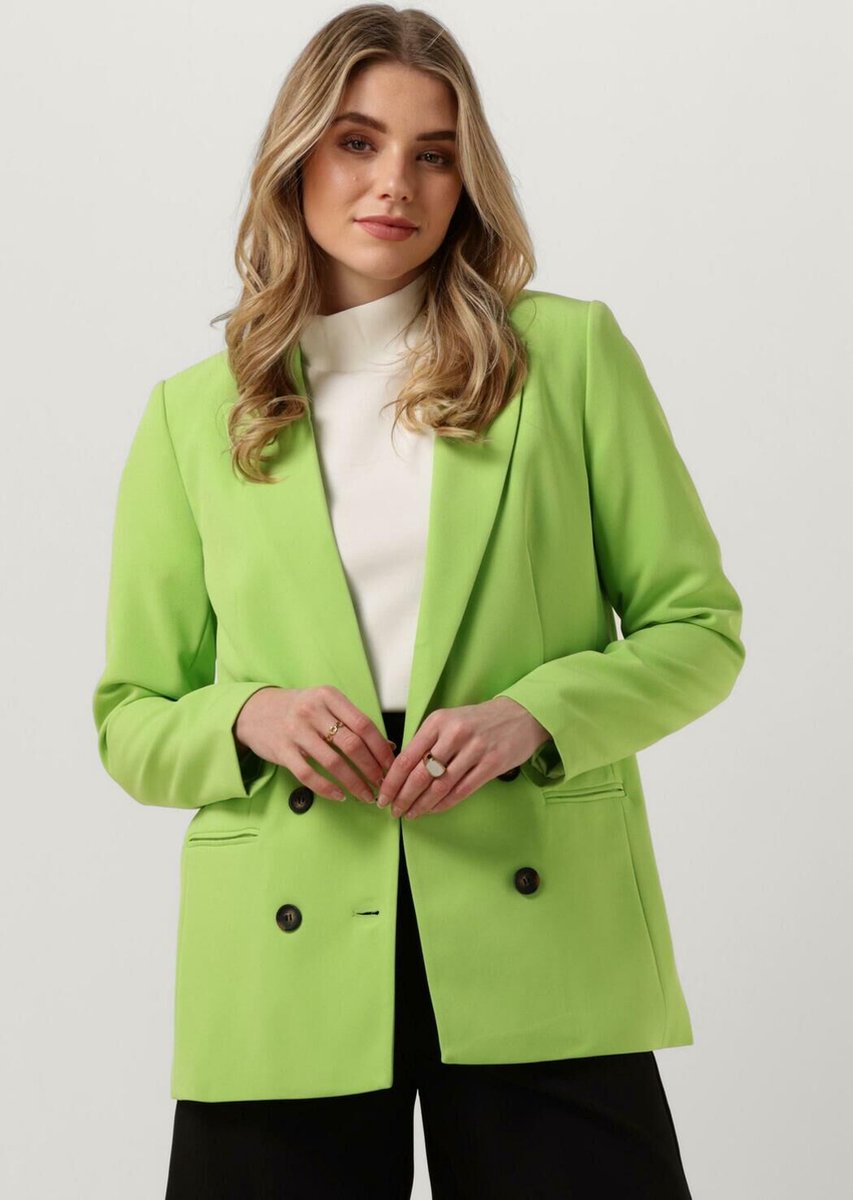 My Essential Wardrobe 27 The Tailored Blazer Blazers Dames - Groen - Maat 42