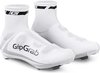 GripGrab - RaceAero Lichtgewicht Zomer Wielren Overschoenen Race Fiets Aero Tijdrit Fietsoverschoenen - Wit - Unisex - Maat One Size