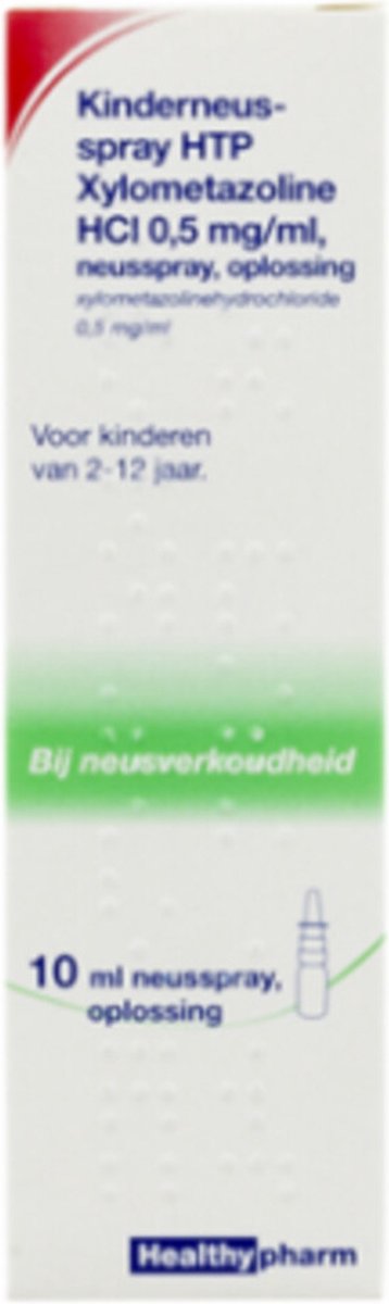 Goedkoopste Healthypharm Kinder Neusspray XylometazolineHCL 0,5mg/ml - 3 x 10 ml