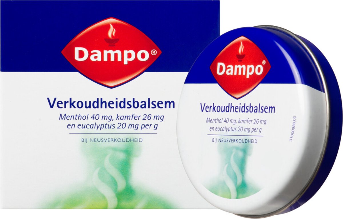 Goedkoopste Dampo Verkoudheidsbalsem - 3 x 30 gram