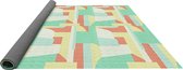 Madison - Buitenkleed 280x280 - Multicolor - Patch Pastel