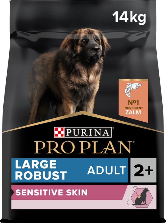 PURINA® PRO PLAN® Sensitive Skin Large Robust Adult - Hondenvoer - Zalm - 14 kg