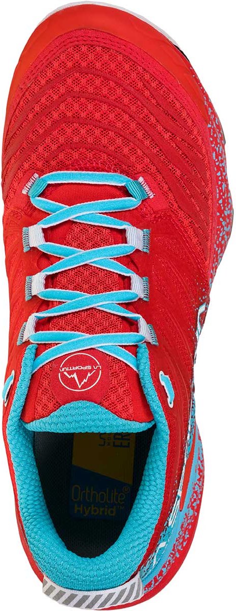 La Sportiva Akasha II Trailrunningschoenen Dames Hibiscus Malibu 40 Blauw