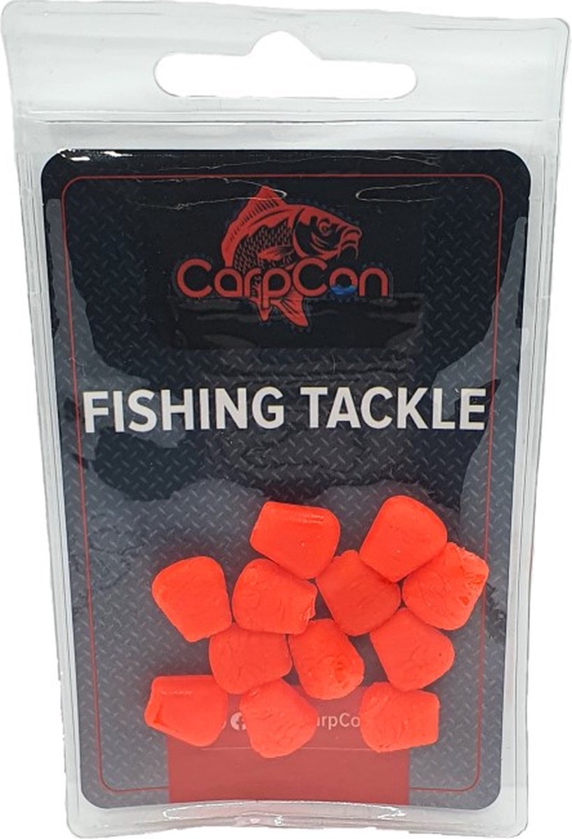 Slow-Sinking Fake Corn - Rood - 12 stuks - Red Strawberry - Nepmais - Fake Food Range - Karper Vissen