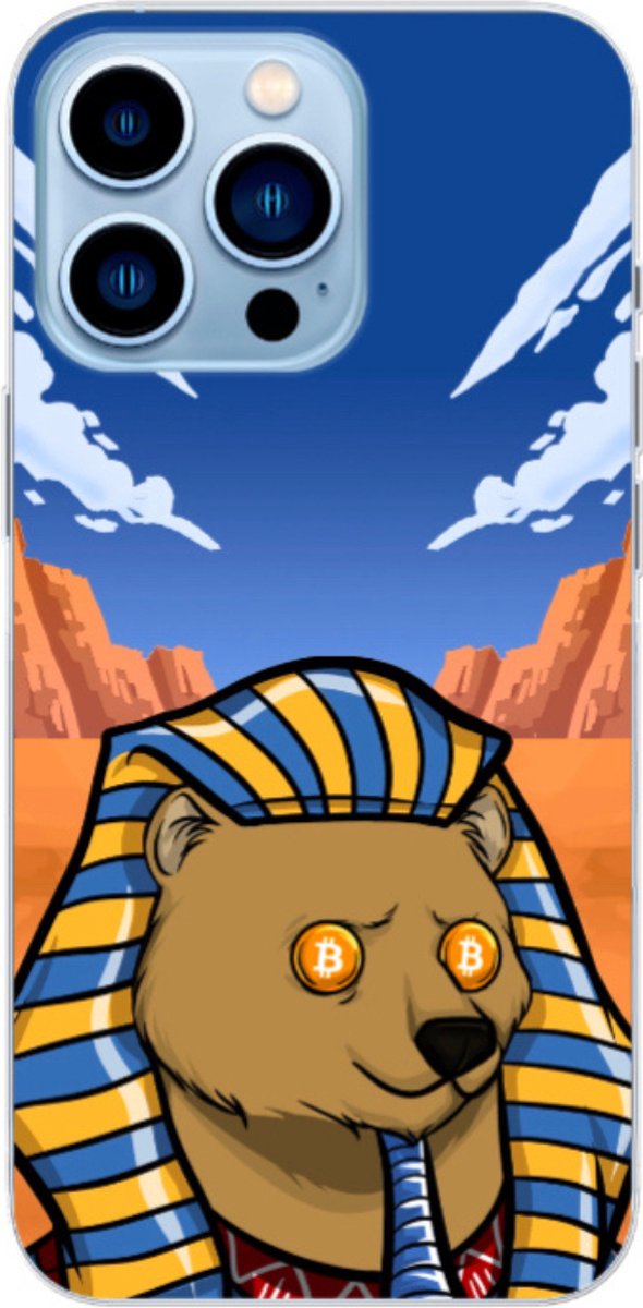 Phonegoat NFT Art iPhone 13 Pro Case Bear x Farao
