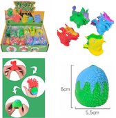 12 stuks Dragon flip to egg reversible - omkeerbaar draken ei - FIDGET toy