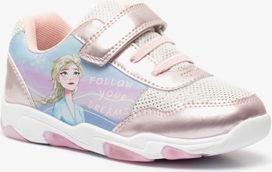 Frozen sneakers met lichtjes - Roze - Maat 29