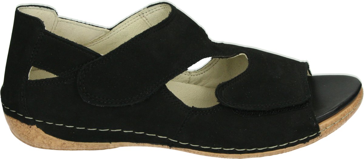 Waldlaufer 342024 H-Heliett Sandalen met hakDames Sandalen Zwart
