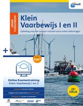 ANWB - Cursusboek Klein Vaarbewijs I en II + Online Examentraining